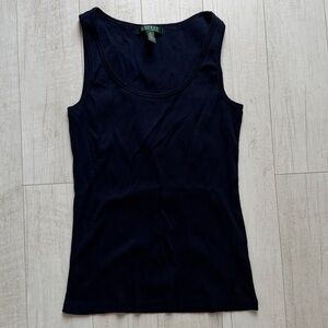 Navy blue Ralph Lauren  Tank Top